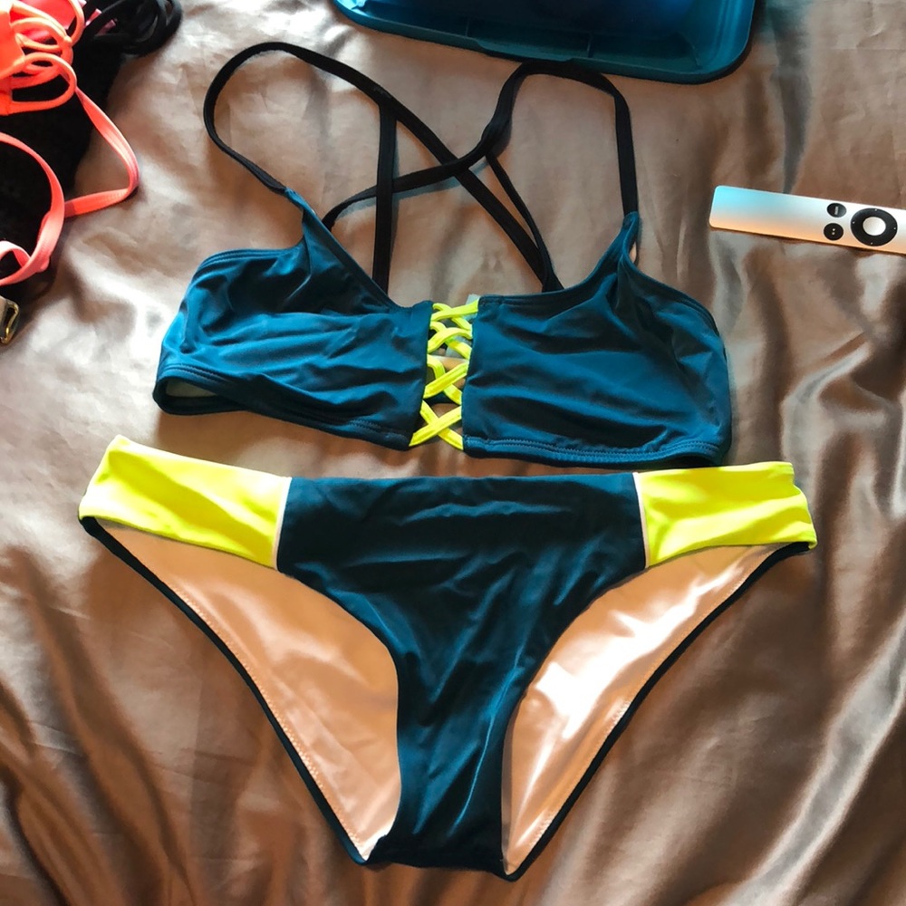 Pink swim bottom